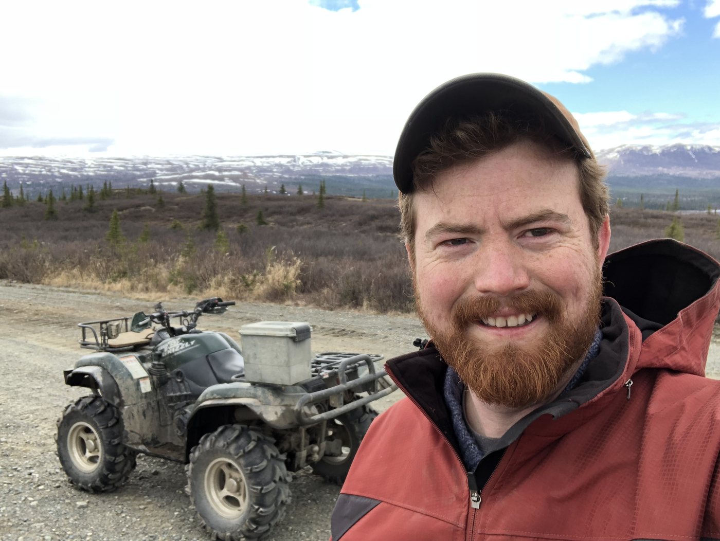 Seth Church in the Alaska backcountry