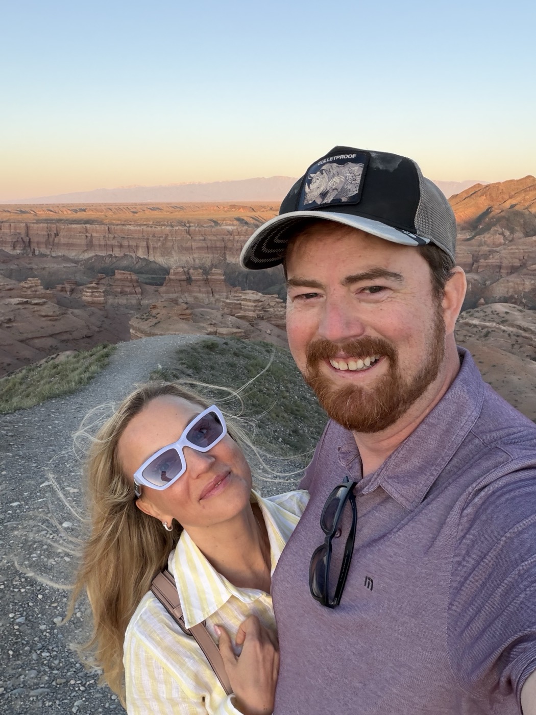 Charyn Canyon overlook, Kazakhstan