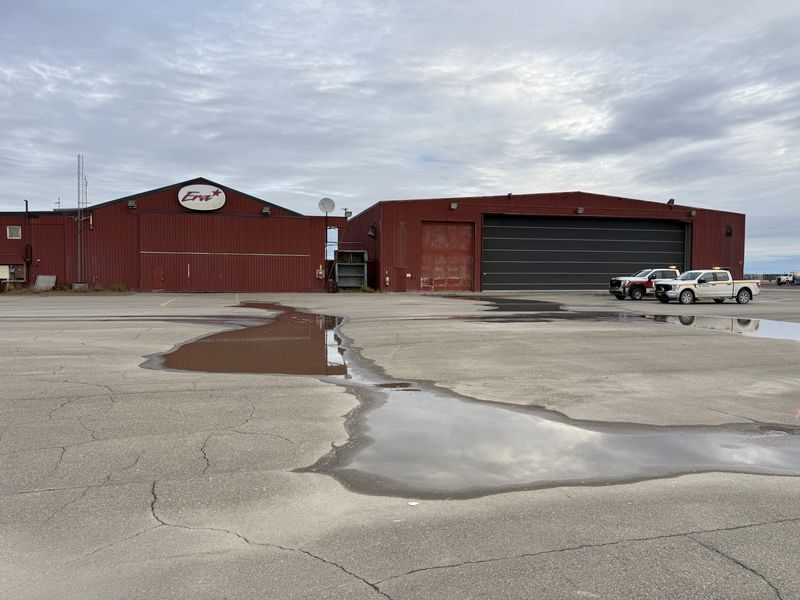 ERA hangars at Deadhorse Airport